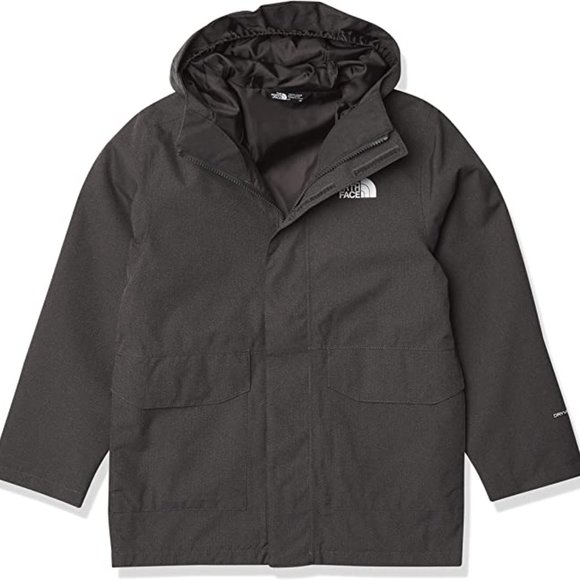 🆕 The North Face Youth Mix-N-Match Triclimate Shell, XS-SM, Asphalt Grey Heath - Picture 1 of 13